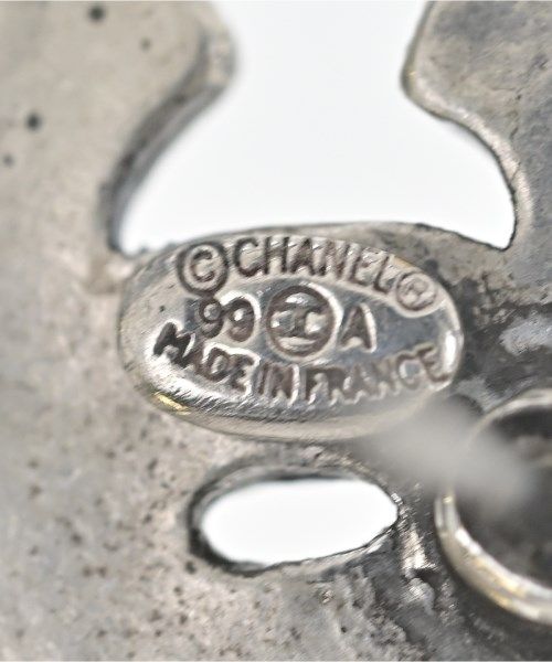 Chanel Earrings Silver — view 5