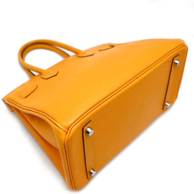 Hermes Handbag Yellow — view 4