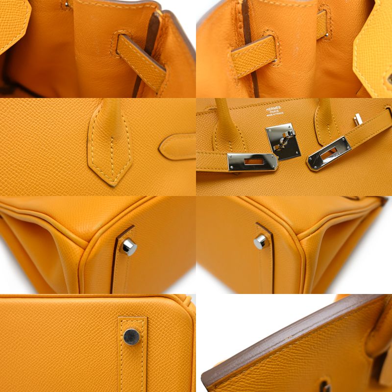 Hermes Handbag Yellow — view 7