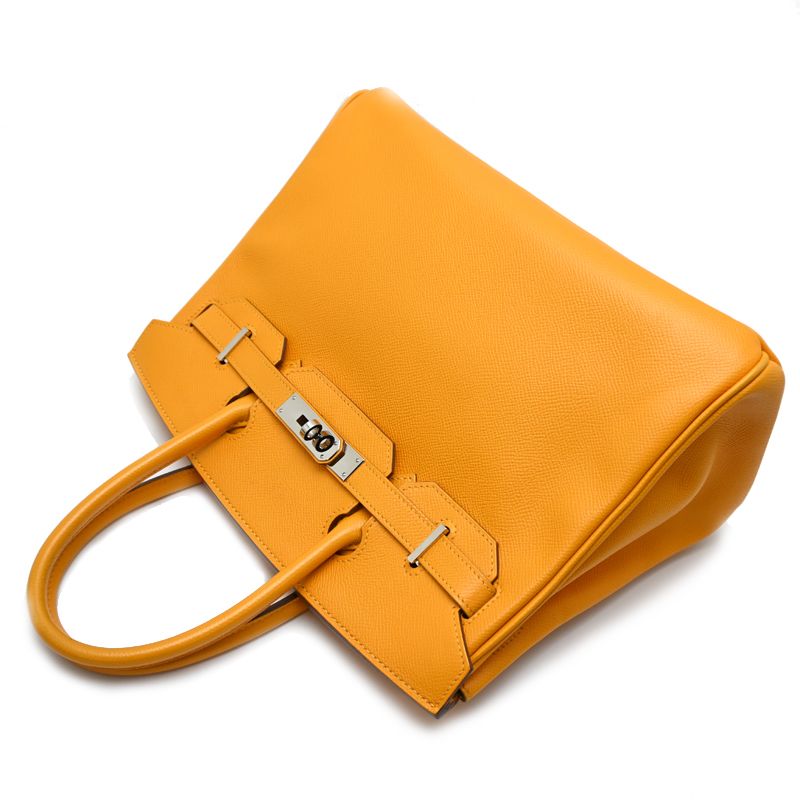 Hermes Handbag Yellow — view 3