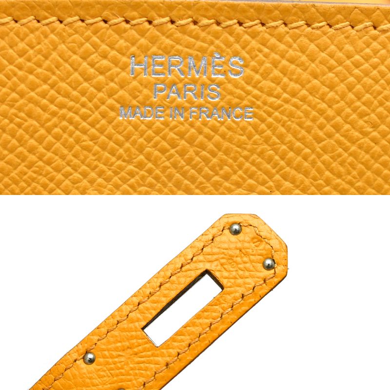 Hermes Handbag Yellow — view 8