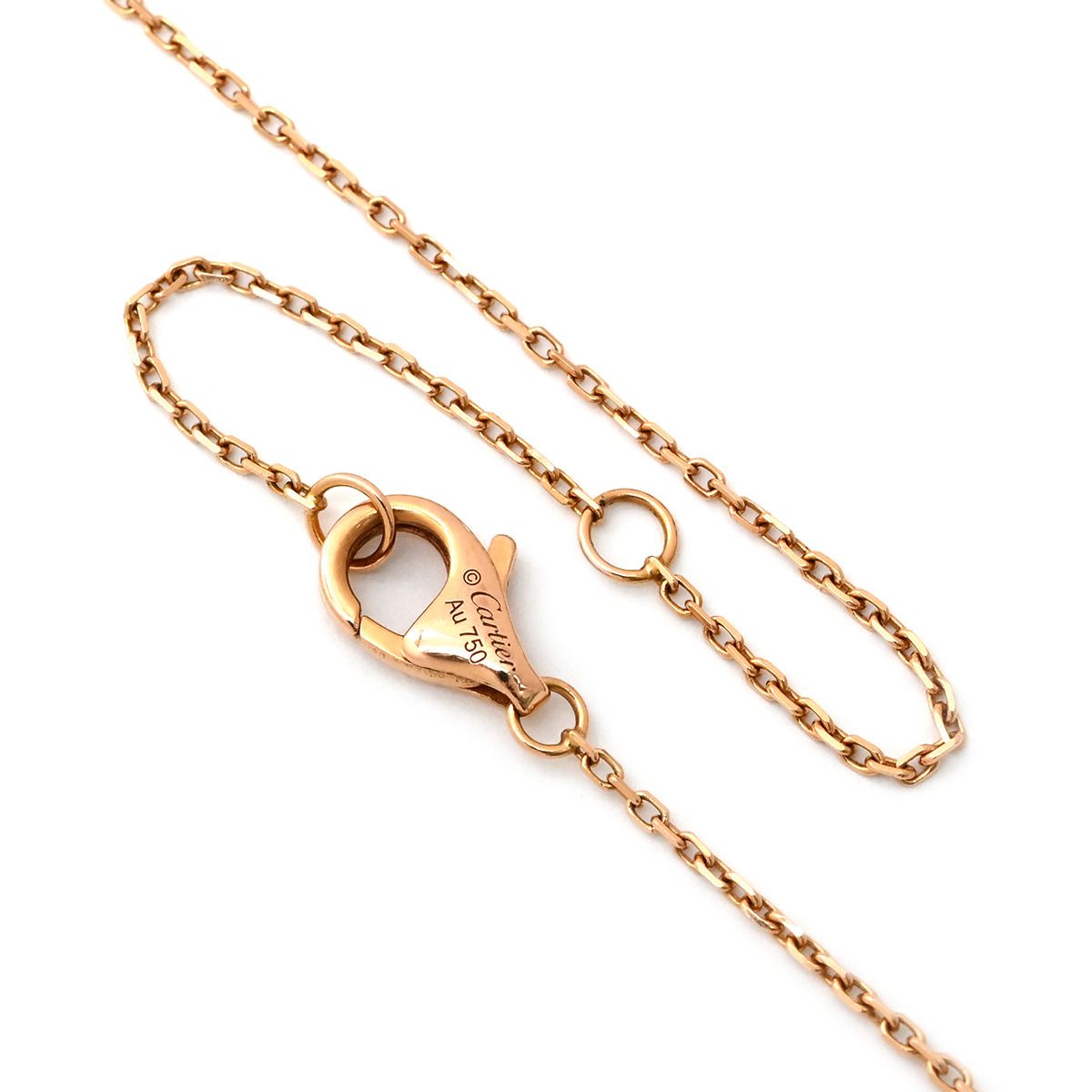 Cartier Necklace Amulette de Cartier XS Orange Pink Gold PG 18k Diamond — view 5