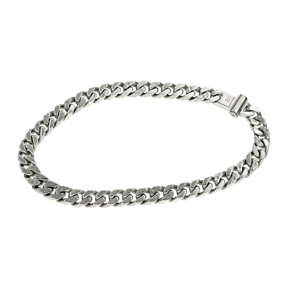 Louis Vuitton Collier LV Chain Silver Necklace — view 2