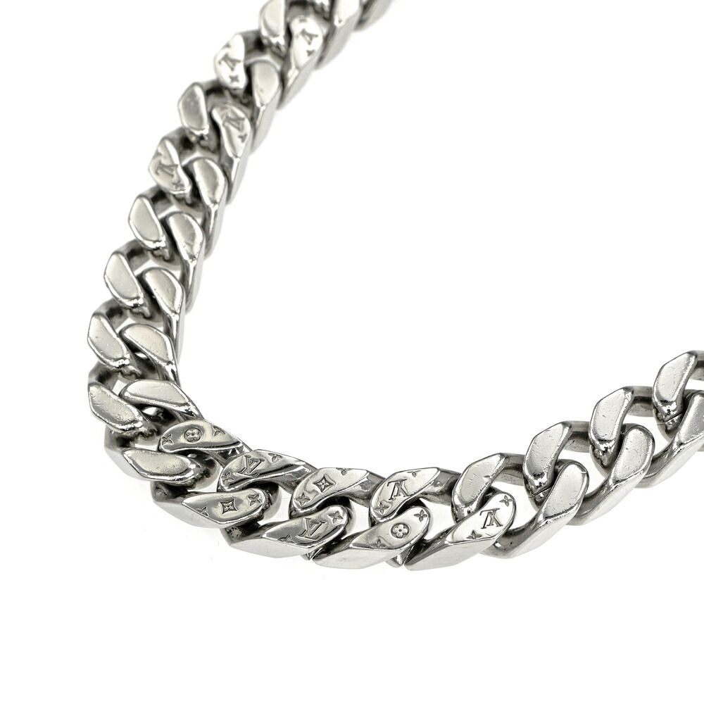 Louis Vuitton Collier LV Chain Silver Necklace