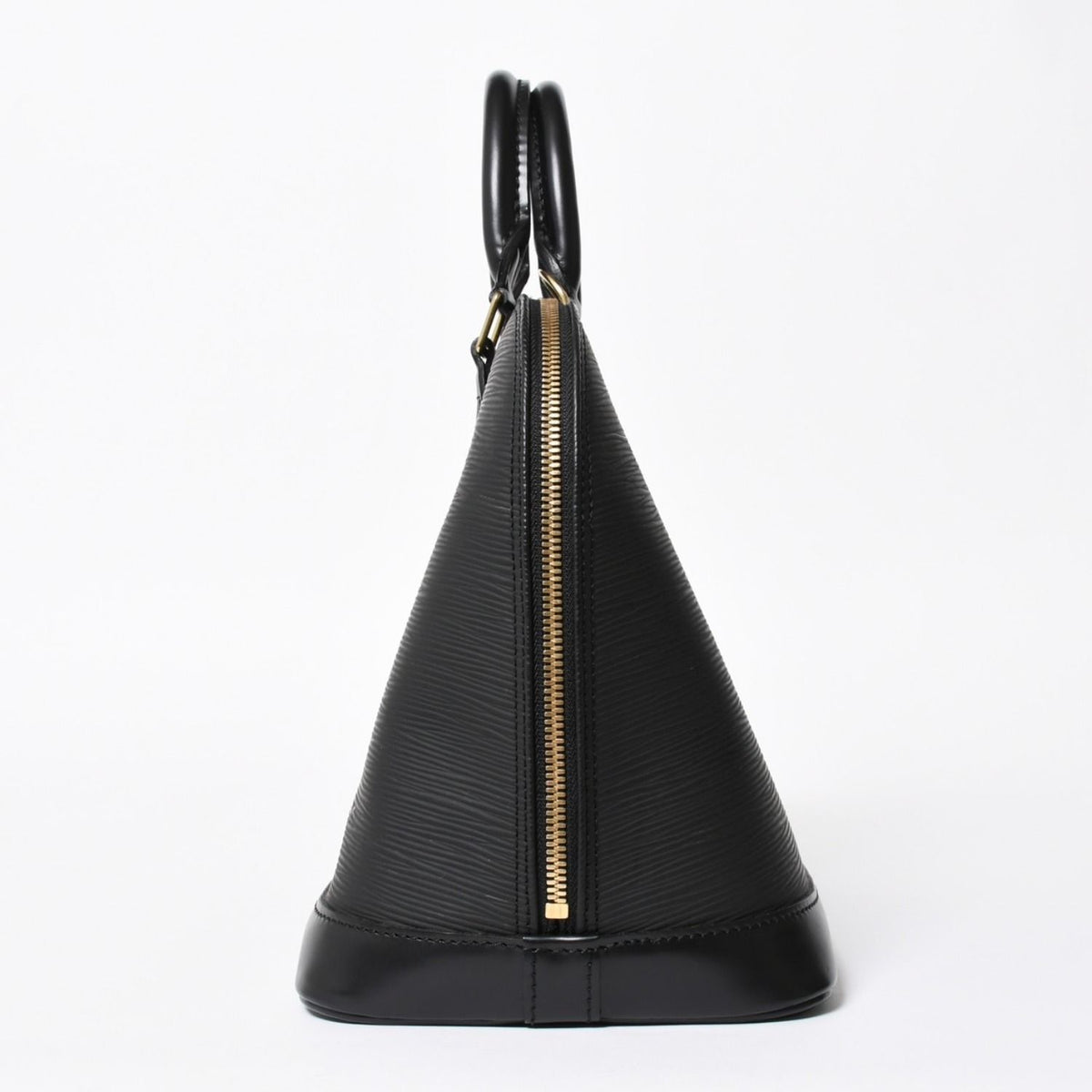 Louis Vuitton Alma PM Handbag Epi Leather Black Gold — view 4