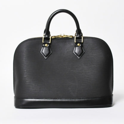 Louis Vuitton Alma PM Handbag Epi Leather Black Gold — view 2