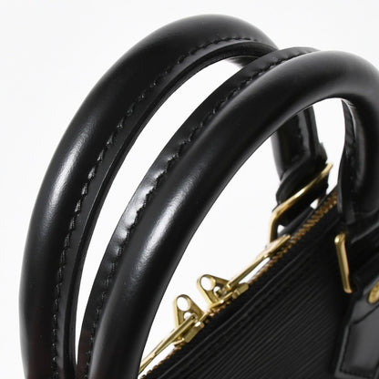 Louis Vuitton Alma PM Handbag Epi Leather Black Gold — view 6