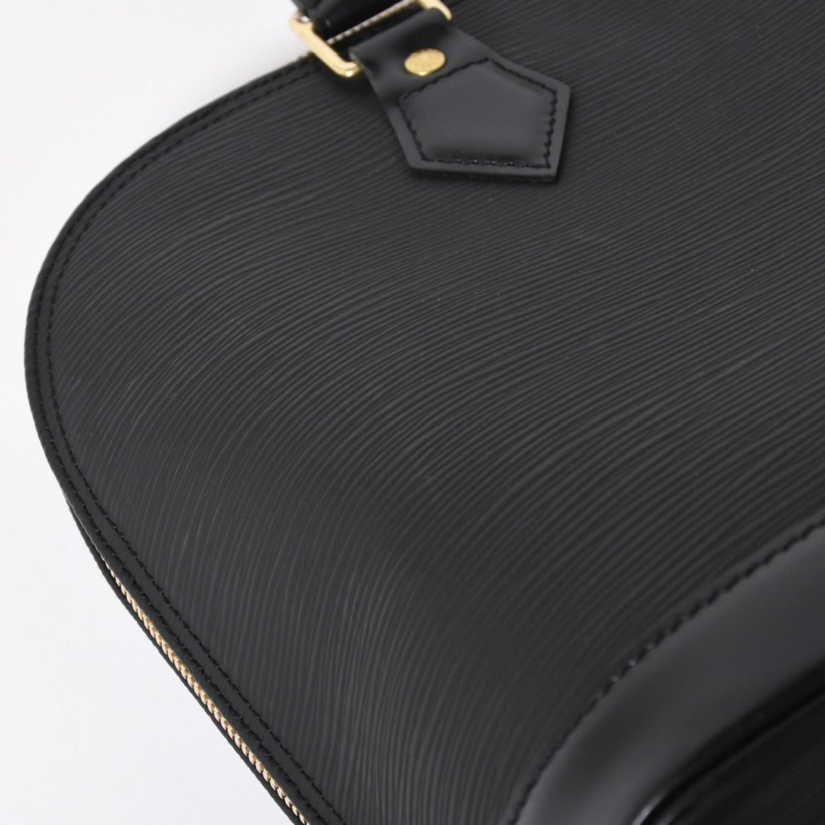 Louis Vuitton Alma PM Handbag Epi Leather Black Gold — view 5