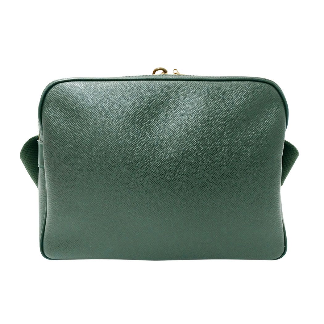 Louis Vuitton Shoulder Bag Taiga Reporter PM Epi Green Simple Daily — view 2
