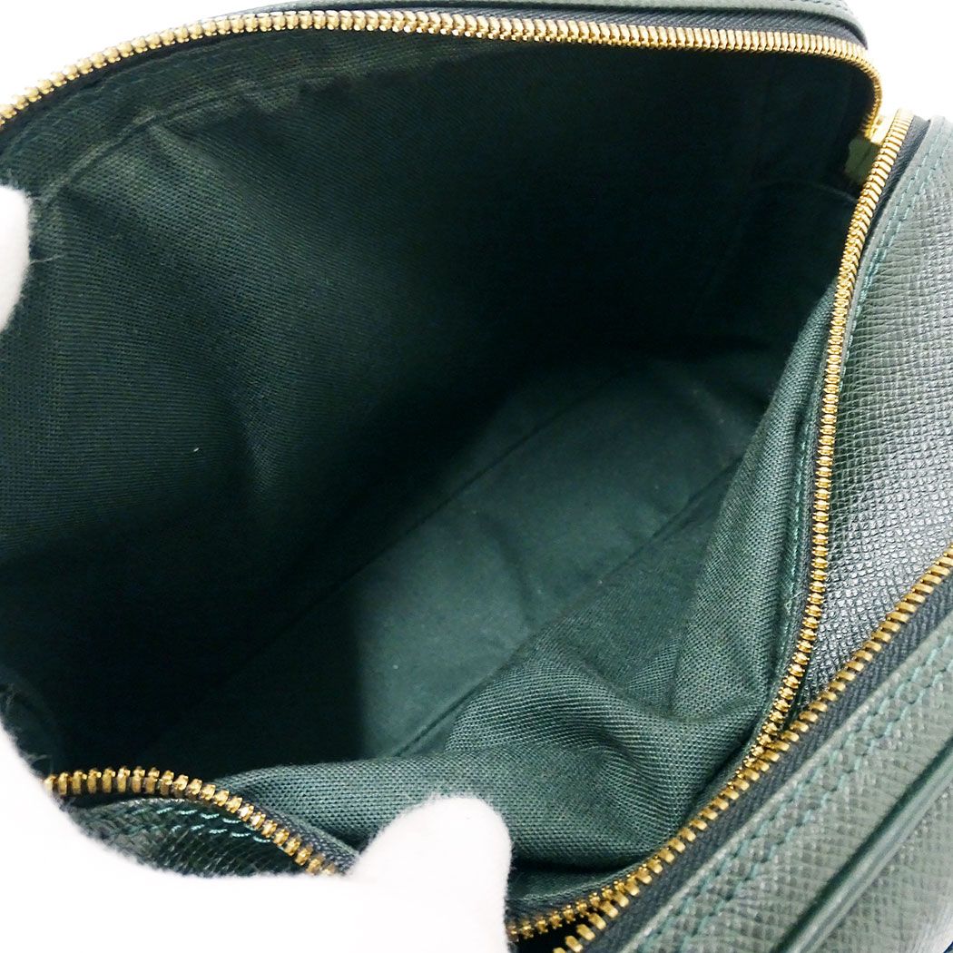 Louis Vuitton Shoulder Bag Taiga Reporter PM Epi Green Simple Daily — view 7