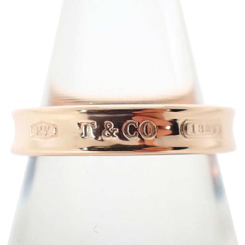Tiffany & Co Gold Rubedo 1837 Ring