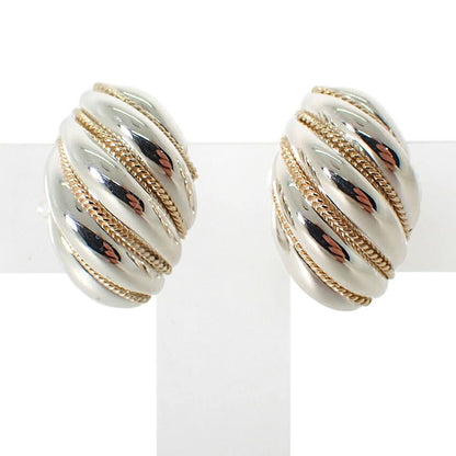 Tiffany & Co 925/750 Vintage Rope Earrings
