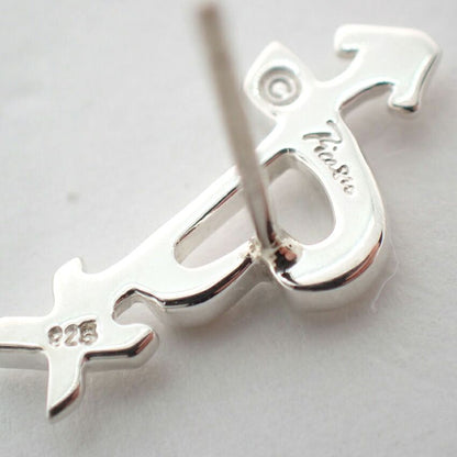 Tiffany & Co 925 Loving Heart & Arrow Kiss Earrings — view 7