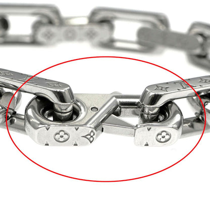 Louis Vuitton Bracelet Monogram Chain Silver — view 5