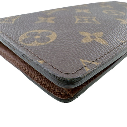 Louis Vuitton Portefeuille Brazza Monogram Leather Brown Wallet Bifold — view 2