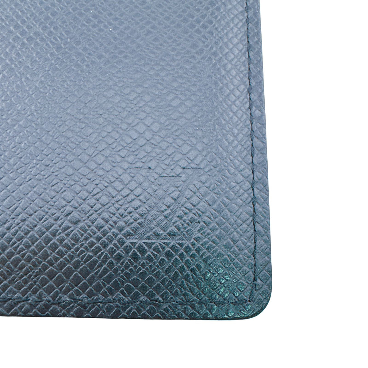Louis Vuitton Taiga Pocket Organizer Card Case Compact Wallet Black — view 6