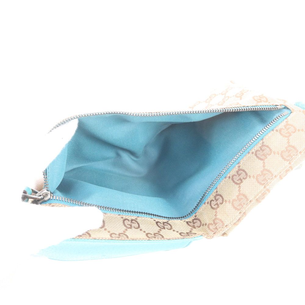 Gucci GG Canvas Leather 2-Way Belt Bag Waist Pouch — view 8