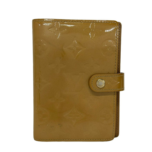 Louis Vuitton Agenda Monogram Vernis PM Noisette Leather