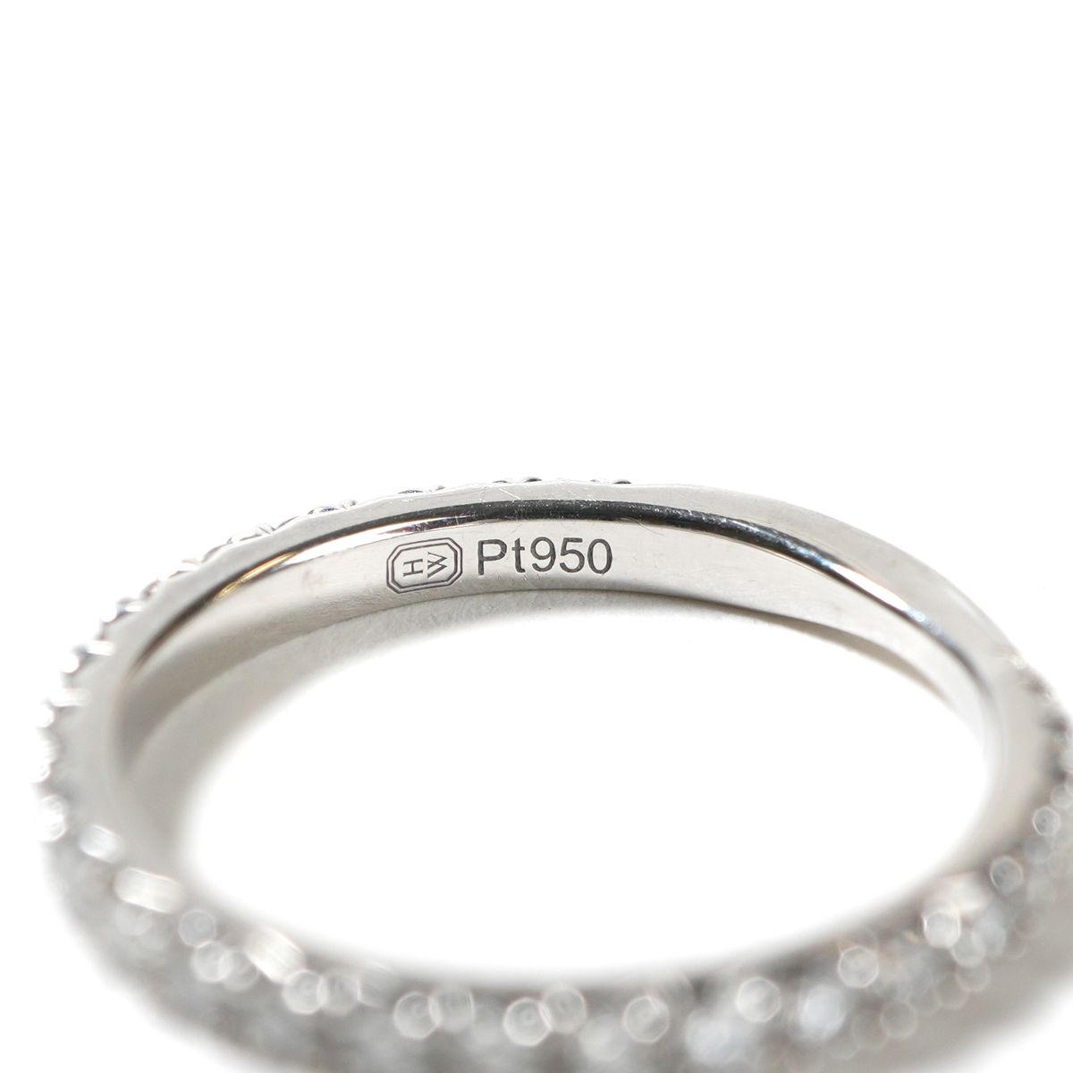 Harry Winston Band Ring Brilliant Love Marriage Wedding — view 3