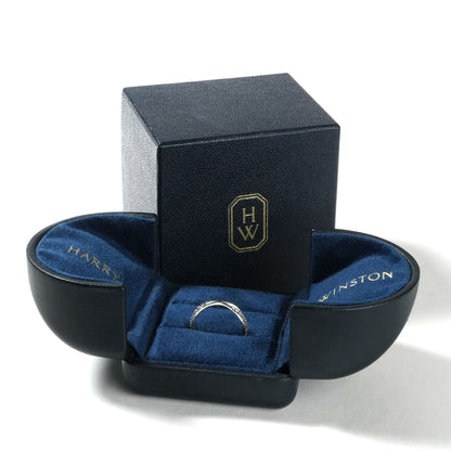 Harry Winston Band Ring Brilliant Love Marriage Wedding — view 5