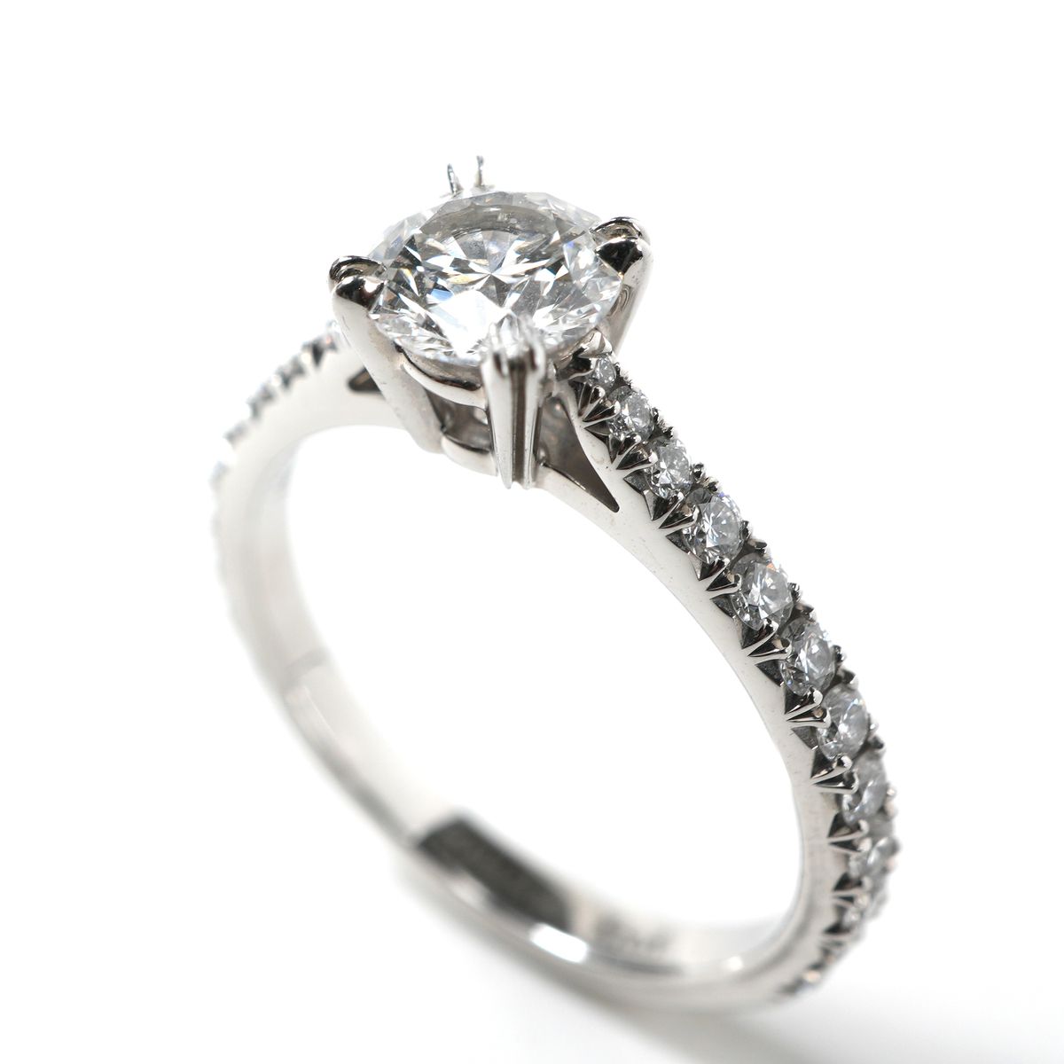 Harry Winston Diamond Engagement Ring Brilliant Love Solitaire — view 2