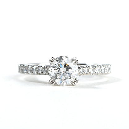 Harry Winston Diamond Engagement Ring Brilliant Love Solitaire