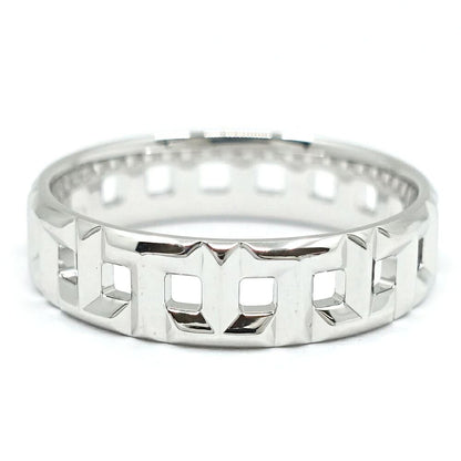 Tiffany & Co 18k White Gold T True Wide Ring