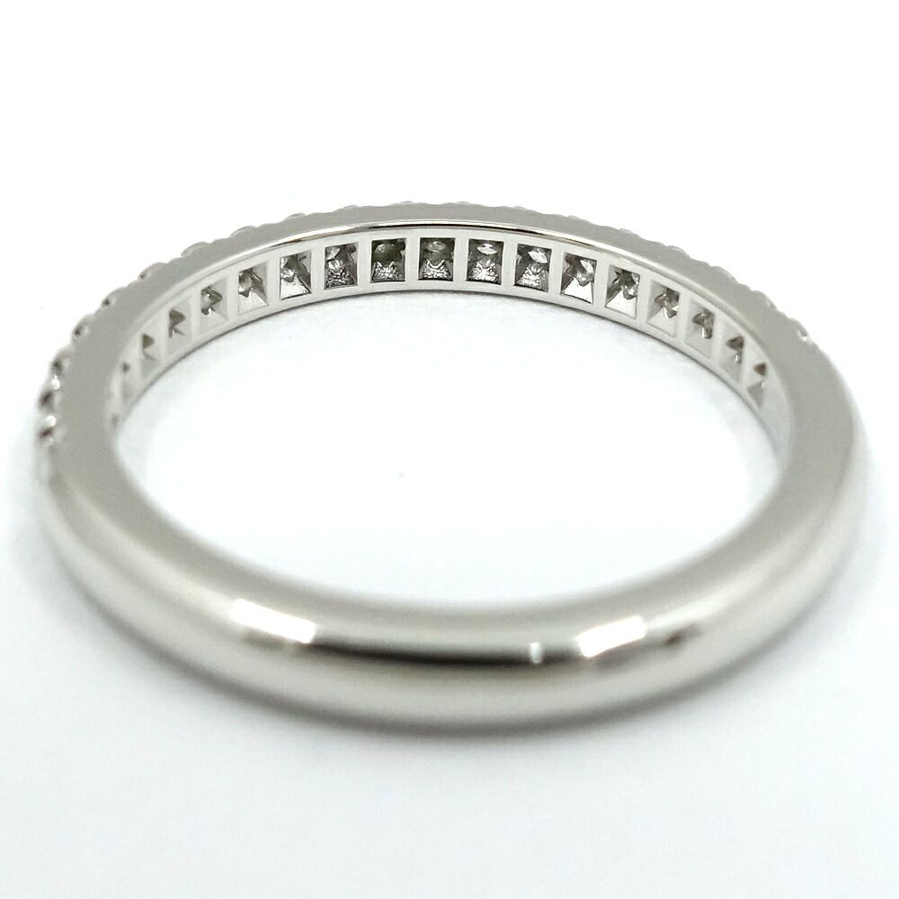 Tiffany & Co Soleste Half Eternity Diamond Ring Platinum — view 7