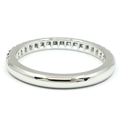Tiffany & Co Soleste Half Eternity Diamond Ring Platinum — view 6