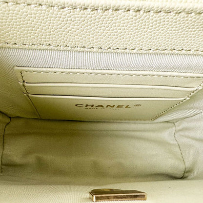 Chanel Shoulder Bag Yellow — view 5