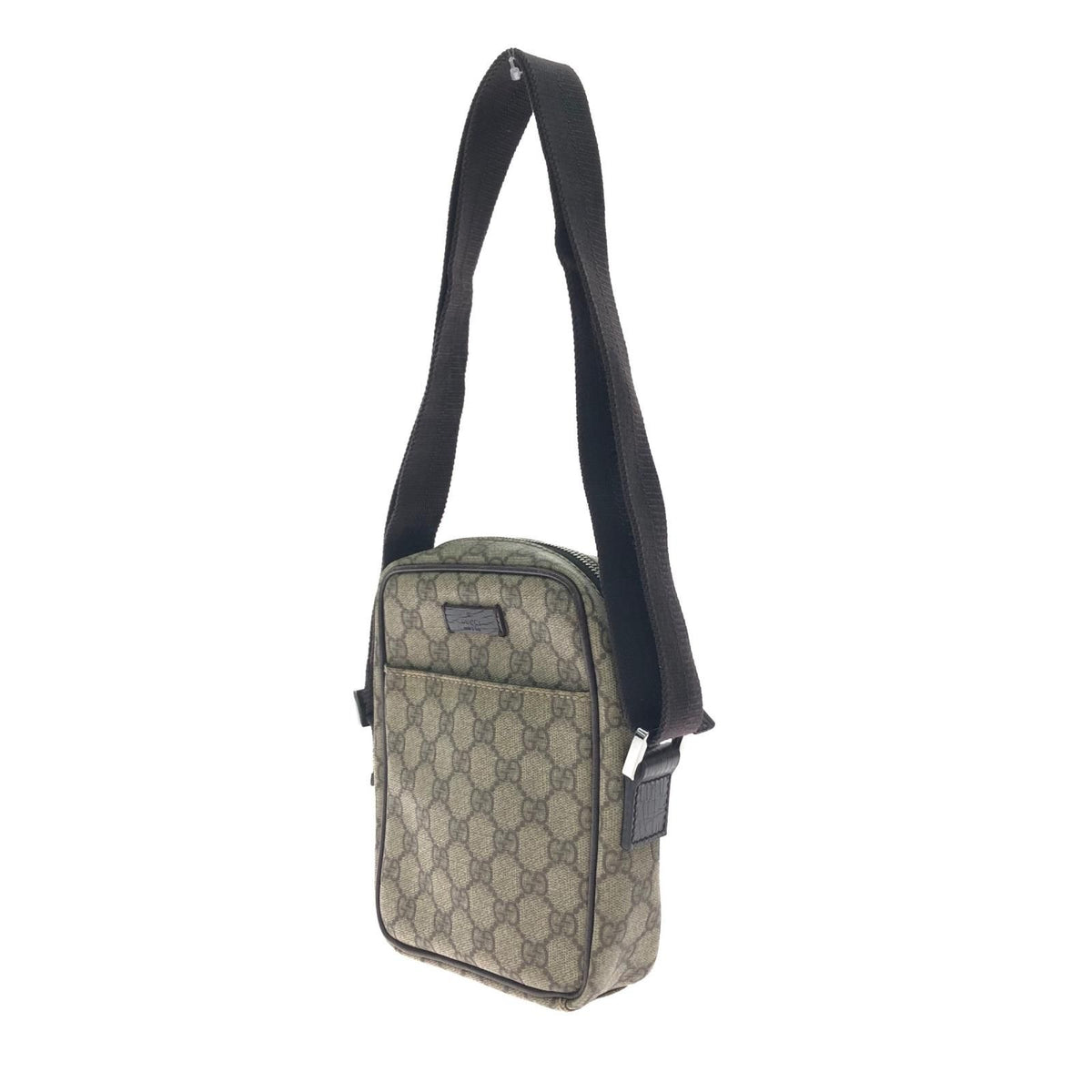 Gucci Shoulder Bag Crossbody GG Supreme Brown — view 2