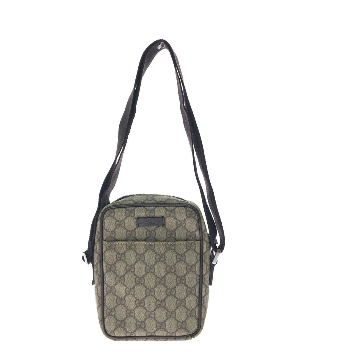 Gucci Shoulder Bag Crossbody GG Supreme Brown