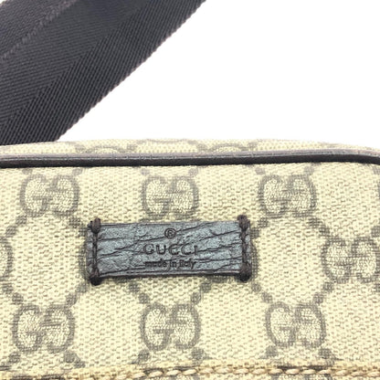 Gucci Shoulder Bag Crossbody GG Supreme Brown — view 6