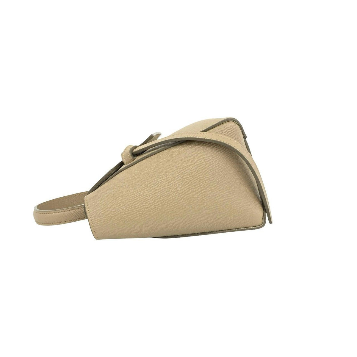 Celine Belt Bag Nano Leather 2-Way Mini Tote Beige — view 5