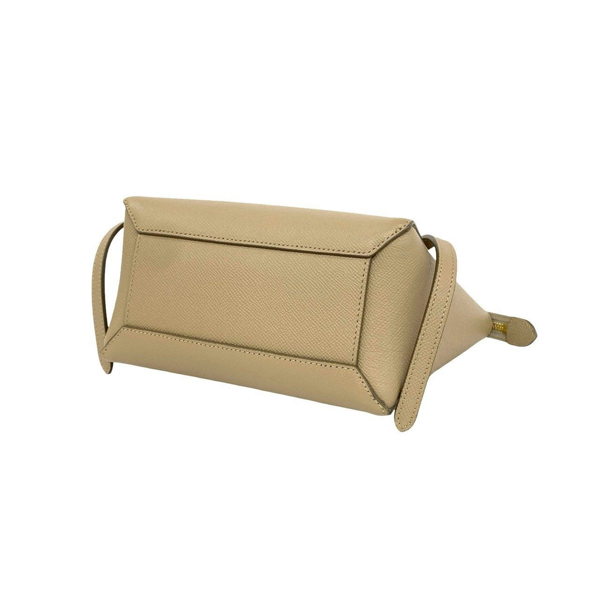 Celine Belt Bag Nano Leather 2-Way Mini Tote Beige — view 8