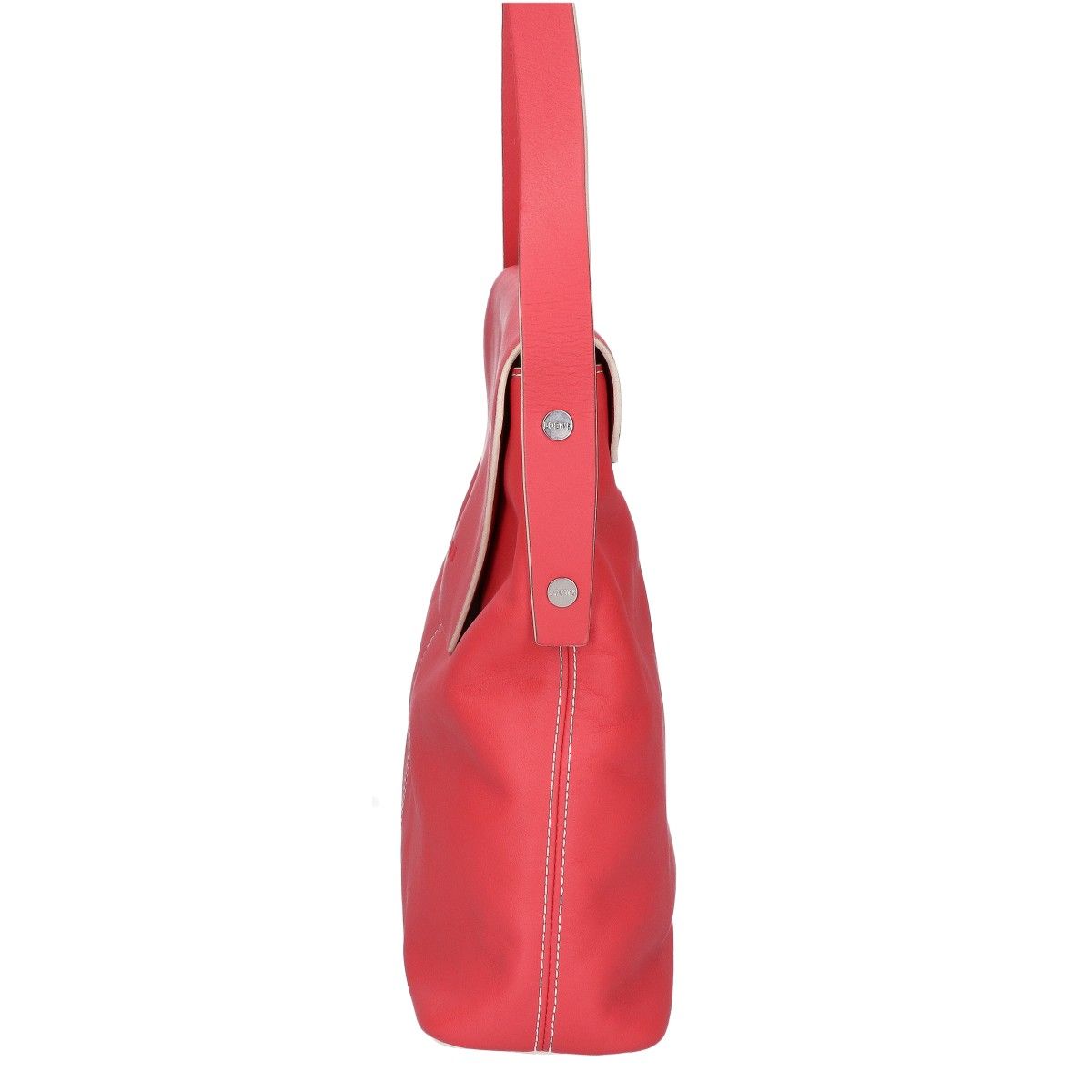 Loewe Leather Logo Flap Bag — view 4