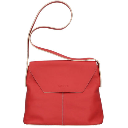 Loewe Leather Logo Flap Bag