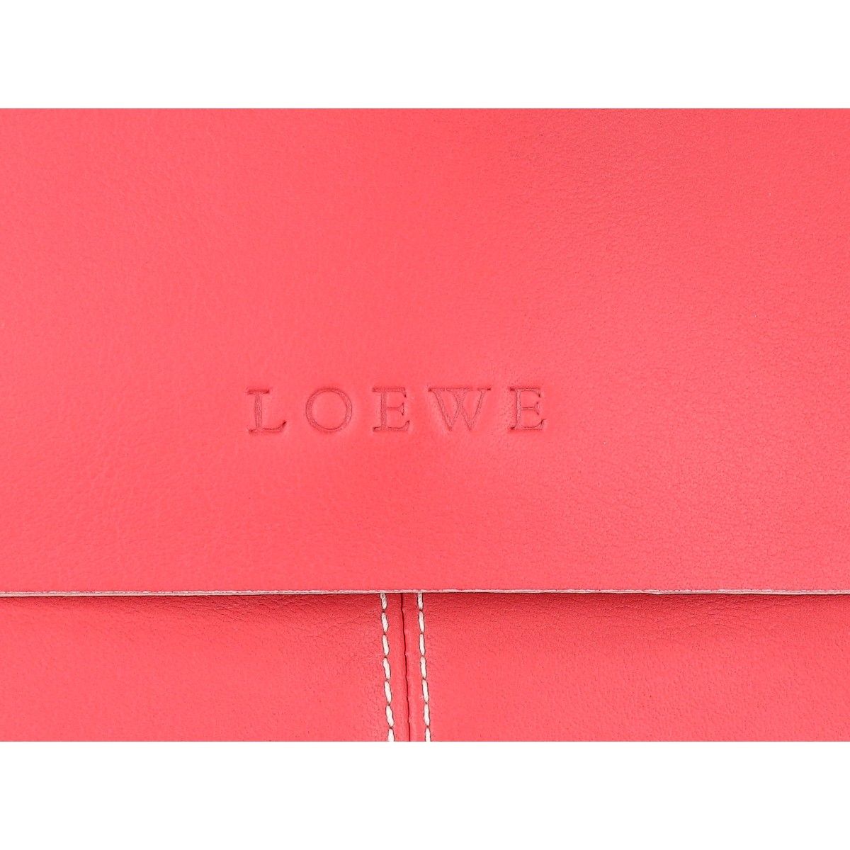 Loewe Leather Logo Flap Bag — view 7