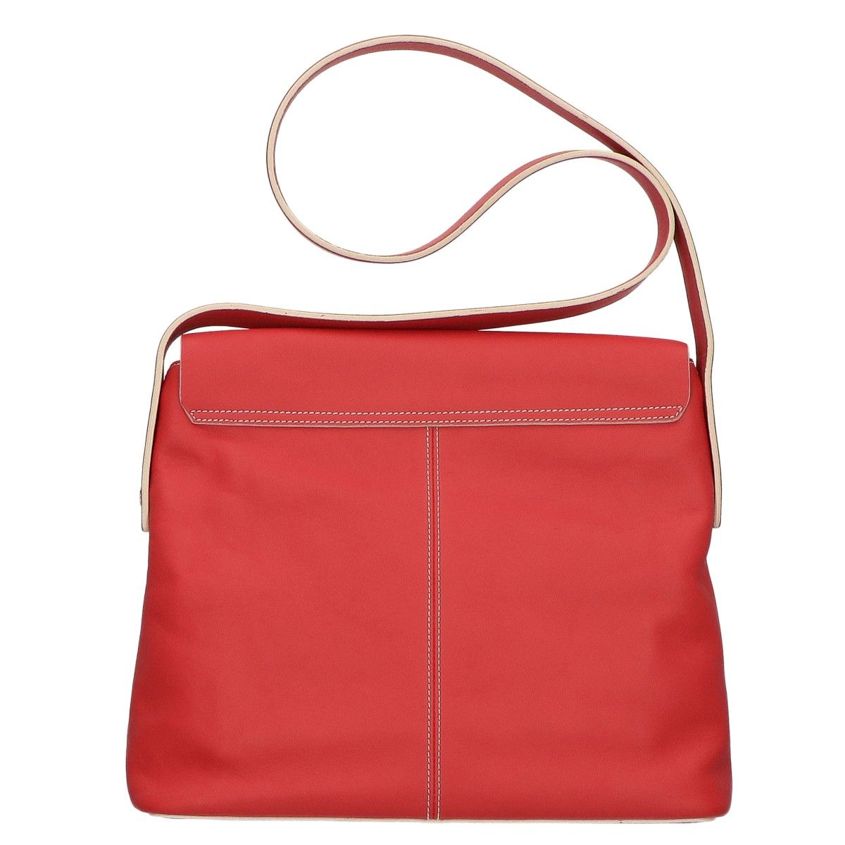 Loewe Leather Logo Flap Bag — view 3