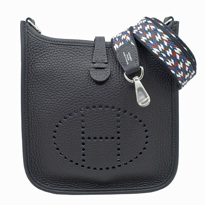 Hermes Bag Evelyne TPM Amazon Canvas Silver Taurillon Clemence Bag