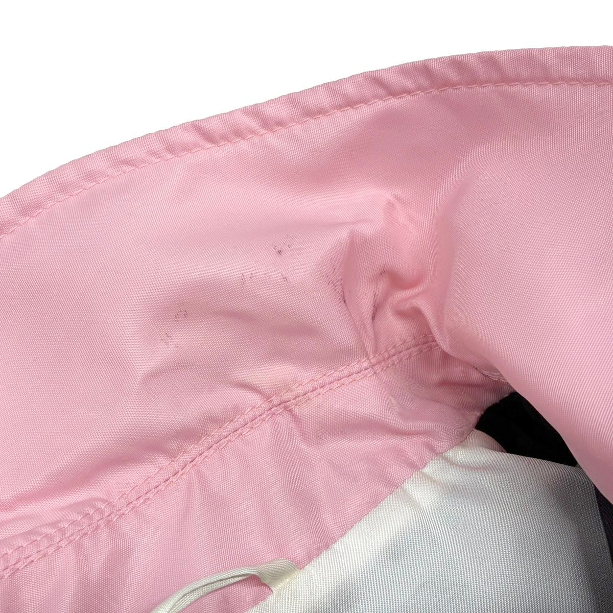 Miu Miu Cat Patch Satin Varsity Jacket Black 40 — view 7