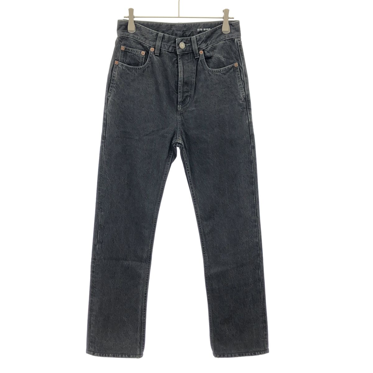 Saint Laurent Paris Ns Hw Denim Pants Black 25