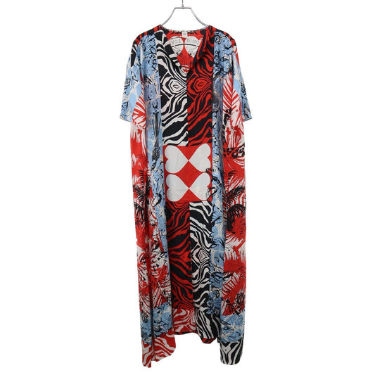 Hermes Jungle Love Silk Dress Mix 38