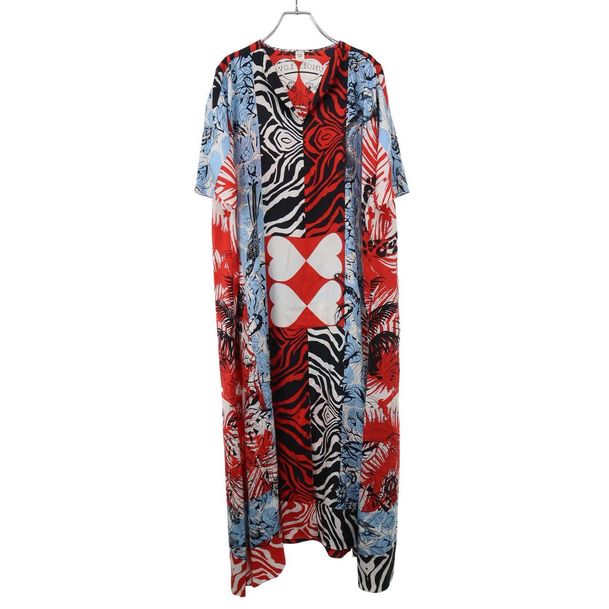 Hermes Jungle Love Silk Dress Mix 38