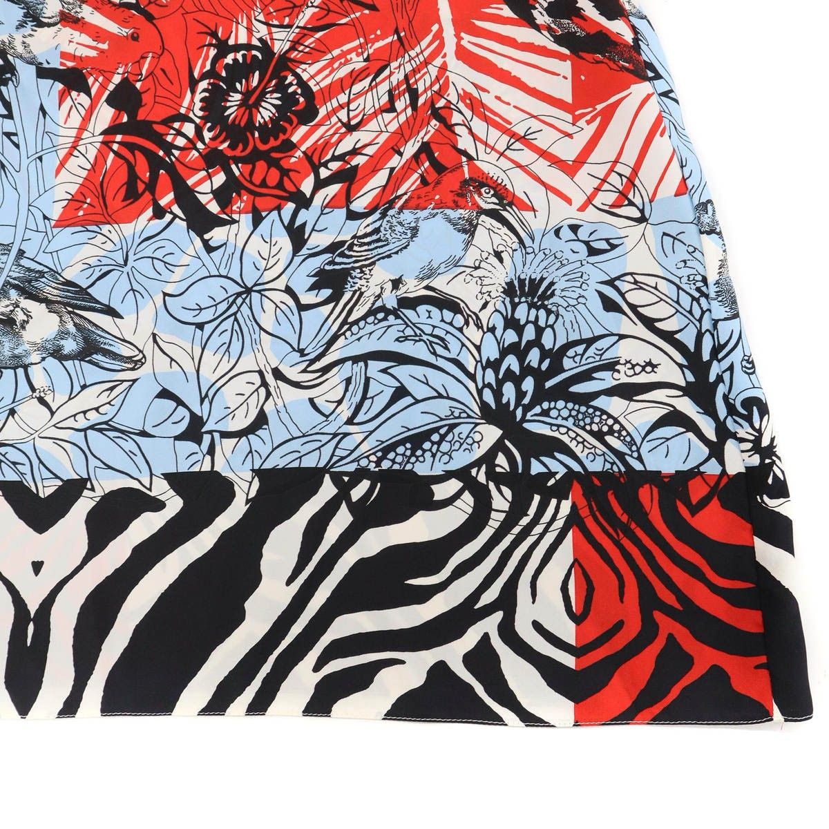 Hermes Jungle Love Silk Dress Mix 38 — view 6