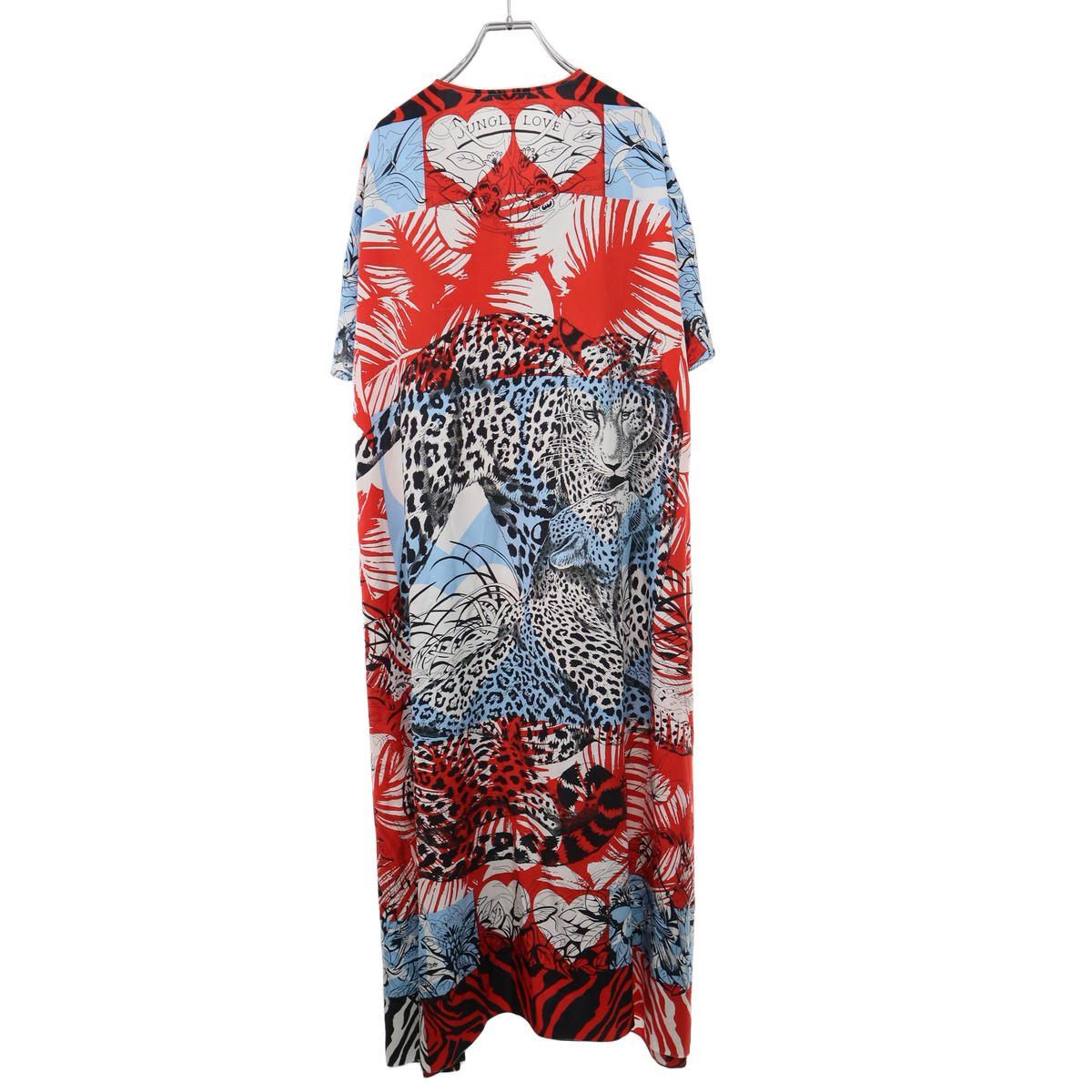 Hermes Jungle Love Silk Dress Mix 38 — view 2