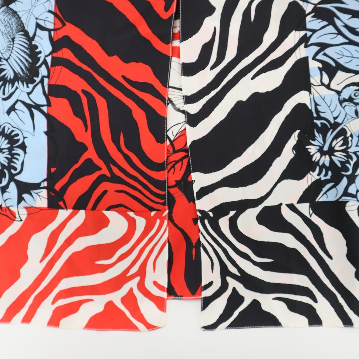 Hermes Jungle Love Silk Dress Mix 38 — view 7