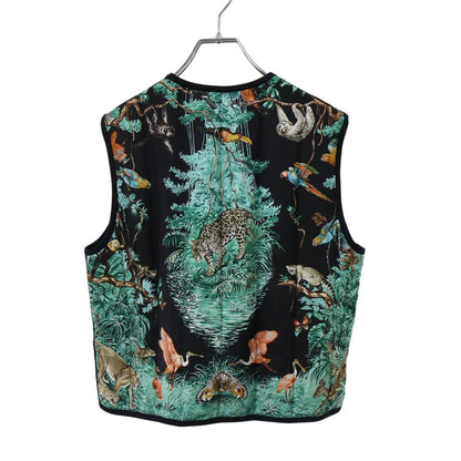 Hermes Equateur Silk Vest Mix 42 — view 2