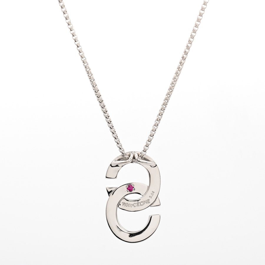 Celine Necklace Ruby — view 4