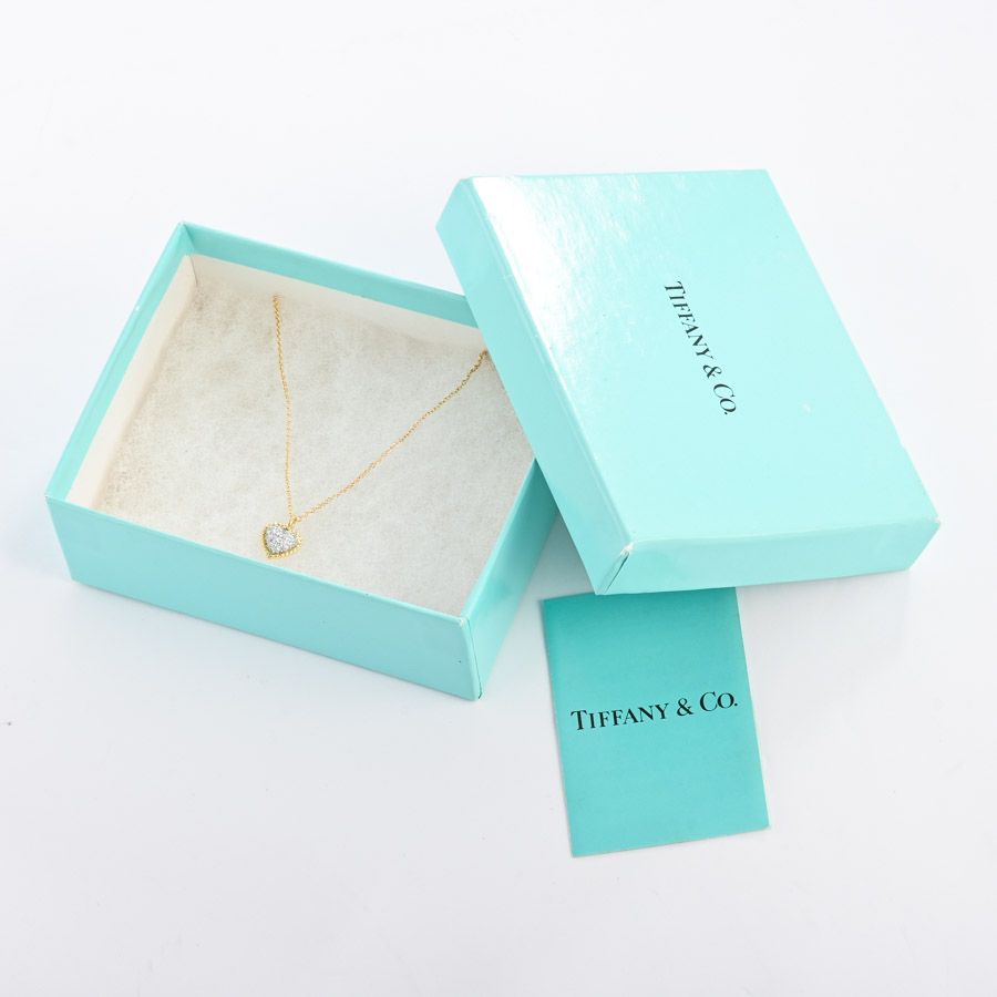 Tiffany & Co Necklace Heart Pave — view 5